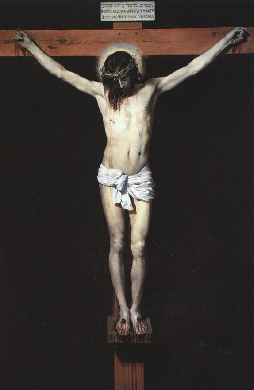 VELAZQUEZ, Diego Rodriguez de Silva y Christ on the Cross aer oil painting image